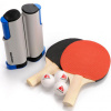 Meteor Rollnet ping pong set 2 rackets 3 balls 15042 (53750) Green Camo N/A