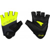 rukavice FORCE RAB 2, černo-fluo-šedé Velikost: M