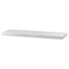 Autronic P-013 WT - Polička nástenná 90 cm, MDF, farba biely vysoký lesk, balené v ochrannej fólii