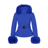 Dámska bunda Goldbergh Giselle Ski Jacket Faux Dazzling Blue