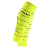 Kompresné návleky CEP Calf Sleeves Reflective women neon yellow