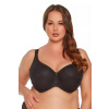 Dámska podprsenka 1058 Sonia black plus - GAIA černá 80/K