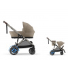 CYBEX e-Gazelle S + Gazelle S Cot S Set almond beige 2025
