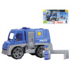 LENA Truxx Baby auto funkční policie 29cm set s figurkou plast v krabici