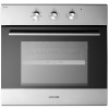 Vstavaná rúra Concept ETV5960 Air Fry 60 cm strieborná