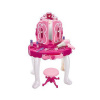 Detský toaletný stolík so stoličkou Baby Mix Amanda - Ružová