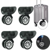 Otočné kolieska s brzdou SADA 4KS 50MM 1200 kg transportné 300kg