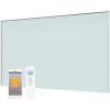 InfraTherm Nástěnný skleněný infrapanel GLASS 700 W bílý 120 × 60 cm, WiFi, termostat