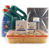 SET OLEJ CASTROL 5W30 + FILTRY FORD OE MONDEO MK5 2.0 TDCi ORIGINÁL
