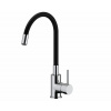 S-line pro Dřezová baterie se silikonovým ramínkem černá/chrom SIKOBSLPRO290C