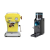 Ascaso Dream PID, Sun Yellow + Rancilio Rocky Doserless, čierna