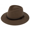 Fiebig - Headwear since 1903 Cestovné klobúk vlnený od Fiebig - koňakový s koženou stuhou Veľkosť: 61 cm (XL)