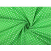 Stoklasa Bavlněná látka puntík METRÁŽ - 11 (347) zelená trávová