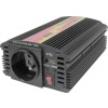 Menič napätia 12V/230V 300W, CARSPA CAR300U modifikovaná sínusovka