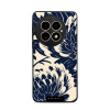 Lesklý kryt Mobiwear Glossy - OnePlus 13 - GA40G Modré a béžové květy (Prémiové lesklé pouzdro, obal, kryt Mobiwear Glossy na mobil OnePlus 13 - GA40G Modré a béžové květy, materiál Plast + TPU siliko
