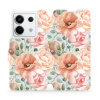 Flipové pouzdro Mobiwear - Xiaomi Redmi Note 13 Pro 5G / Poco X6 5G - MP02S Pastelové květy (Knížkové flip pouzdro, obal, kryt na mobil Xiaomi Redmi Note 13 Pro 5G / Poco X6 5G - MP02S Pastelové květy
