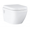 Grohe Wc s prkénkem softclose závěsné EURO-CERAMIC alpská bílá zadní odpad 39703000