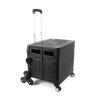 Skladací box na kolieskach AGA DS5116-BLA - čierny