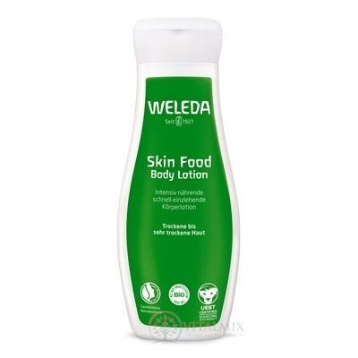 WELEDA Skin Food Telové mlieko intenzívne, na suchú pokožku 200 ml