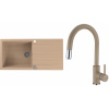Set Alveus (dřez Cadit 50 Beige 55 + baterie Delos Beige 55) SETA25115