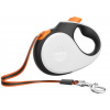 Reedog Senza Premium samonavíjacie vodítko L 50kg / 5m páska / biele s oranžovou L 50kg / 5m páska / bílé s oranžovou