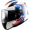 Detská prilba LS2 pre Monster White Blue M (Detská prilba LS2 pre Monster White Blue M)