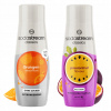 Sirupy SodaStream Orange Zero Pomaranč bez cukru + Marakuja Passionfruit