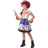 Kostým MaDe Šaty na karneval - kovbojské dievča, 110 - 120 cm (8590756094054)
