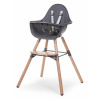 Childhome Židlička 2v1 Evolu 2 Natural / Anthracite