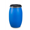 Plastový sud s vekom s odvzdušňovacím ventilom, objem 120 litrov
