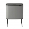 Brabantia Dotykový odpadkový kôš BO TOUCH BIN 11 + 23 l, minerálna sivá