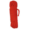 Shibari Bondage lano - 10m (červené)