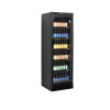 Chladicí skříň prosklené dveře | TEFCOLD CEV 435 BLACK