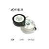 SKF Napinák rebrovaného klinového remeňa SKF VKM 33133