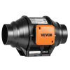 Vevor Inline ventilátor 102 mm 129.7 CFM, variabilné otáčky, tichý ac motor XLGDFJYCHSAC41HSYV2