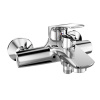 Mereo Vaňová nástenná batéria, Eve, bez príslušenstva, 150 mm, chróm CBV90104