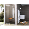 Ravak Pivot sprchové dvere 120 cm výklopné hliníková lesklá/priehľadné sklo 03GG0C00Z1