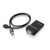 Lenovo USB 3.0 - DVI/VGA USB grafický adaptér 2048 x 1152 px Čierna (0B47072)