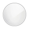 Čierne okrúhle LED zrkadlo do kúpeľne Nimco 80 cm IP 44 ZPC 28002R-90