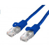 C-TECH CB-PP6-05B patch, Cat6, UTP, 0,5m, modrý