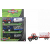 Alltoys Teamsterz traktor s valníkem červený traktor zelený valník 1:35