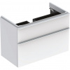 Geberit Koupelnová skříňka pod umyvadlo Smyle Square 88,4x62x47 cm bílá 500.354.00.1