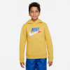 Sweatshirt Nike Sportswear SI Fleece PO Hoody Jr. FD1197-709 (120371) Black M (137-147)
