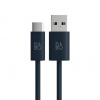 Bang & Olufsen BeoPlay H95 Fabric charging cable Navy (Nabíjací kábel pre slúchadlá BeoPlay H95)