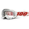 100% ACCURI 2 Goggle - Pure - Clear Lens