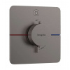 Hansgrohe ShowerSelect Comfort Termostatická batéria pod omietku, kefovaný čierny chróm 15581340-HG