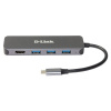 D-Link 5-in-1 USB-C Hub with HDMI/Power Delivery DUB-2333