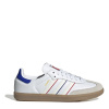 adidas Samba Club Shoes Mens White/Blue/Ruby 10 (44.7)
