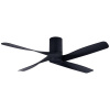 Lucci AIR Riviera stropný ventilátor, 35 W, (Ø x v) 132 cm x 28 cm, čierna, 213351; 213351