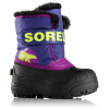 Sorel Toddler Snow Commander Detská outdoorová Obuv Farba: Grape Juice Bright Plum, Veľkosť: 21 1638112484